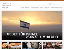 Tablet Screenshot of cza.de